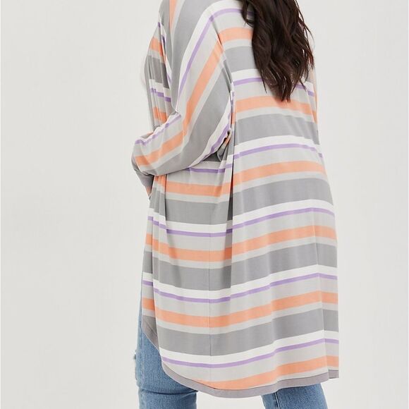 NWT Torrid Super Soft Cocoon Cardigan - Plus Size 00 - Picture 2 of 9